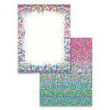 Astrodesigns® Pre-printed Paper, 28 Lb, 8.5 X 11, Confetti, 100-pack freeshipping - TVN Wholesale 