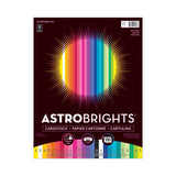 Astrobrights® Color Cardstock, 65 Lb, 8.5 X 11, Assorted Colors, 100-pack freeshipping - TVN Wholesale 