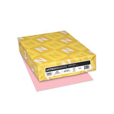 Astrobrights® Color Paper, 24 Lb, 8.5 X 11, Bubble Gum, 500-ream freeshipping - TVN Wholesale 
