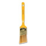 Wooster® Softip Paint Brush, Nylon-polyester Bristles, 1.5" Wide, Angled Profile, Plastic Kaiser Handle freeshipping - TVN Wholesale 
