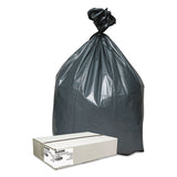 Platinum Plus® Can Liners, 33 Gal, 1.35 Mil, 33" X 40", Gray, 50-carton freeshipping - TVN Wholesale 