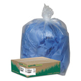 Earthsense® Commercial Linear Low Density Clear Recycled Can Liners, 45 Gal, 1.5 Mil, 40" X 46", Clear, 100-carton freeshipping - TVN Wholesale 