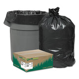 Earthsense® Commercial Linear Low Density Recycled Can Liners, 45 Gal, 1.25 Mil, 40" X 46", Black, 100-carton freeshipping - TVN Wholesale 