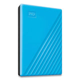 WD My Passport External Hard Drive, 2 Tb, Usb 3.2, Sky Blue freeshipping - TVN Wholesale 