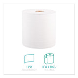 Windsoft® Hardwound Roll Towels, 8" X 800 Ft, White, 6 Rolls-carton freeshipping - TVN Wholesale 