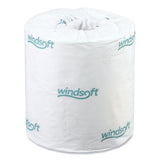 Windsoft® Bath Tissue, Septic Safe, 2-ply, White, 4.5 X 3, 500 Sheets-roll, 48 Rolls-carton freeshipping - TVN Wholesale 