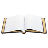 Wilson Jones® Looseleaf Corporation Minute Book, 1 Subject, Unruled, Black-gold Cover, 11 X 8.5, 250 Sheets freeshipping - TVN Wholesale 