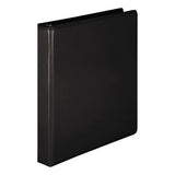 Wilson Jones® Heavy-duty Round Ring View Binder With Extra-durable Hinge, 3 Rings, 1" Capacity, 11 X 8.5, Black freeshipping - TVN Wholesale 