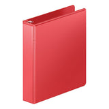 Wilson Jones® Heavy-duty Round Ring View Binder With Extra-durable Hinge, 3 Rings, 1.5" Capacity, 11 X 8.5, Red freeshipping - TVN Wholesale 