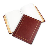 Wilson Jones® Binder For Corporation Minutes, 3 Posts, 2" Capacity, 11 X 8.5, Red W-gold Trim freeshipping - TVN Wholesale 