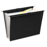 Wilson Jones® Slide-bar Expanding Pocket File, Letter Size, 12 Dividers, Black freeshipping - TVN Wholesale 
