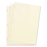 Wilson Jones® Looseleaf Minute Book Ledger Sheets, 14 X 8.5, Ivory, Loose Sheet 100-box freeshipping - TVN Wholesale 