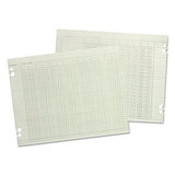 Wilson Jones® Accounting Sheets, 20 Columns, 9.25 X 11.88, Green, Loose Sheet, 100-pack freeshipping - TVN Wholesale 