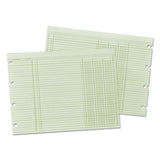 Wilson Jones® Accounting Sheets, 3 Columns, 9.25 X 11.88, Green, Loose Sheet,100-pack freeshipping - TVN Wholesale 