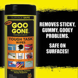 Goo Gone® Clean Up Wipes, 8 X 7, Citrus Scent, White, 24-canister freeshipping - TVN Wholesale 