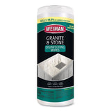 WEIMAN® Granite And Stone Disinfectant Wipes, Spring Garden Scent, 7 X 8, 30-canister, 6 Canisters-carton freeshipping - TVN Wholesale 