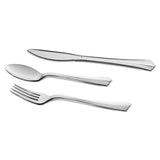 WNA Heavyweight Plastic Spoons, Silver, 6 1-4", Reflections Design, 600-carton freeshipping - TVN Wholesale 