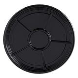 WNA Caterline Casuals Thermoformed Platters, 12" Diameter, Black. 25-carton freeshipping - TVN Wholesale 