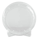 WNA Designerware Plates, Plastic, 6" Dia, Clear, 18-pack, 10 Packs-carton freeshipping - TVN Wholesale 