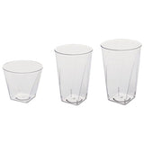 WNA Classicware Tumblers, 10 Oz, Plastic, Clear, 16-pack freeshipping - TVN Wholesale 