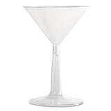 WNA Comet Plastic Champagne Glasses, 4 Oz, Clear, Two-piece Construction, 25-pack, 20 Packs-carton freeshipping - TVN Wholesale 