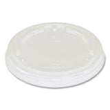 World Centric® Pla Lids For Fiber Cups, 3.1" Diameter X 0.4"h, Clear, 1,000-carton freeshipping - TVN Wholesale 