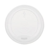 Pla Lids For Hot Cups, Fits 10 Oz To 20 Oz Cups, White, 1,000-carton