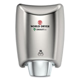 WORLD DRYER® Smartdri Hand Dryer, Brushed Stainless Steel freeshipping - TVN Wholesale 