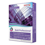 xerox™ Bold Professional Quality Paper, 98 Bright, 24lb, 8.5 X 11, White, 500-ream freeshipping - TVN Wholesale 