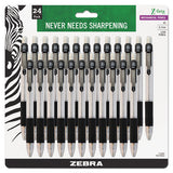 Zebra® Z-grip Mechanical Pencil, 0.7 Mm, Hb (#2.5), Black Lead, Clear-black Grip Barrel, 24-pack freeshipping - TVN Wholesale 