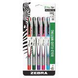 Zebra® Z-grip Flight Ballpoint Pen, Stick, Bold 1.2 Mm, Black Ink, White-black Fashion Accents Barrel, Dozen freeshipping - TVN Wholesale 