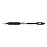 Zebra® Z-grip Max Ballpoint Pen, Retractable, Medium 1 Mm, Black Ink, Silver Barrel, Dozen freeshipping - TVN Wholesale 
