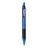 Zebra® Z-grip Metal Ballpoint Pen, Retractable, Medium 1 Mm, Blue Ink, Blue Barrel, Dozen freeshipping - TVN Wholesale 