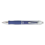 Zebra® Gr8 Gel Pen, Retractable, Medium 0.7 Mm, Blue Ink, Blue-silver Barrel, Dozen freeshipping - TVN Wholesale 