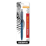 Zebra® Sarasa Grand Gel Pen, Retractable, Medium 0.7 Mm, Black Ink, Turquoise Barrel freeshipping - TVN Wholesale 
