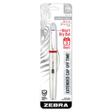 Zebra® Pm-701 Permanent Marker, Medium Bullet Tip, Red freeshipping - TVN Wholesale 