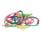 Zorbitz Fidget Zipper Bracelets, Ages 5 And Up, 12-pack freeshipping - TVN Wholesale 