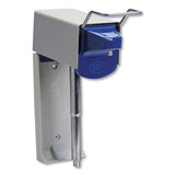 Zep Professional® Heavy Duty Hand Care Wall Mount System, 1 Gal, 5 X 4 X 14, Silver-blue freeshipping - TVN Wholesale 