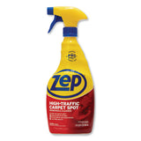 Zep Commercial® High Traffic Carpet Cleaner, Fresh Scent, 32 Oz Spray Bottle, 12-carton freeshipping - TVN Wholesale 