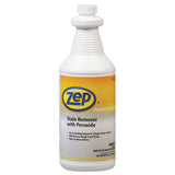 Zep Professional® Stain Remover With Peroxide, Quart Bottle, 6-carton freeshipping - TVN Wholesale 