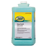 Zep Professional® Industrial Hand Cleaner, Easy Scrub, Lemon, 1 Gal Bottle, 4-carton freeshipping - TVN Wholesale 